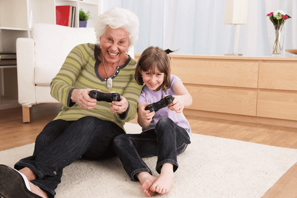 Seniors Enjoy Better Emotional Health from Playing Video Games