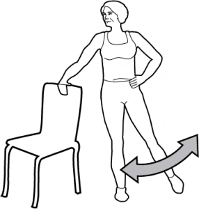Lateral leg swing