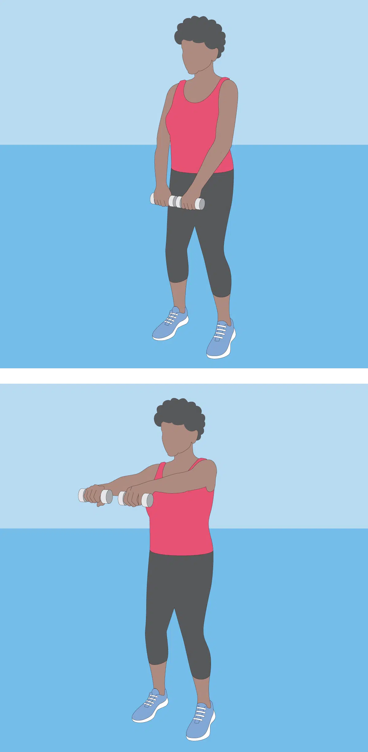 Dumbbell exercises for seniors 2025