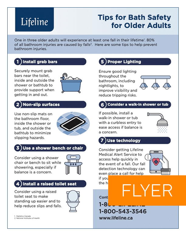 Tips for Bath Safety for Older Adults