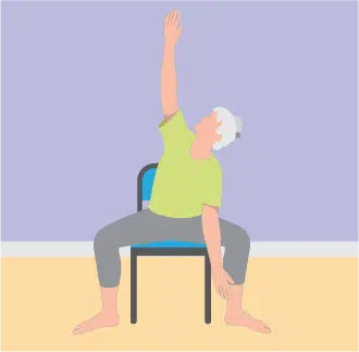 6 chair yoga poses for seniors