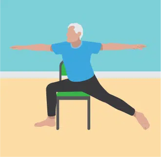 Chair yoga - the safe and fun way to stay fit and flexible