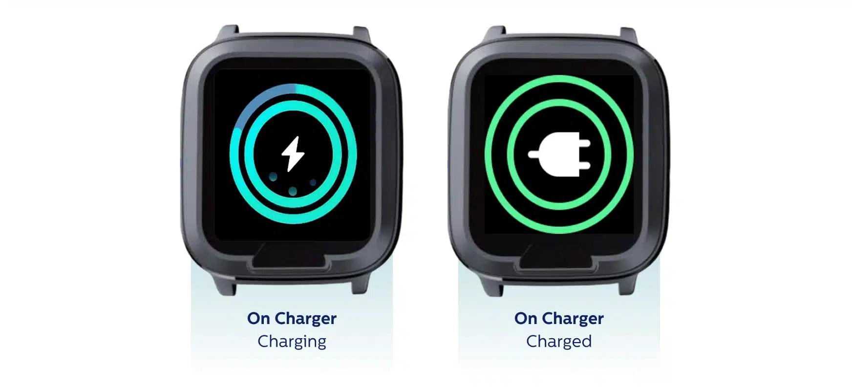 Full charging screen (large icons)