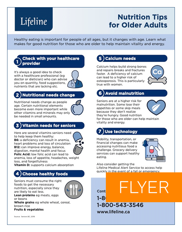 Nutrition Tips for Older Adults