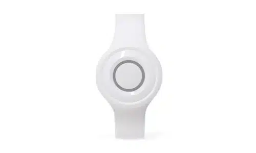 Personal Help Button Wristband White