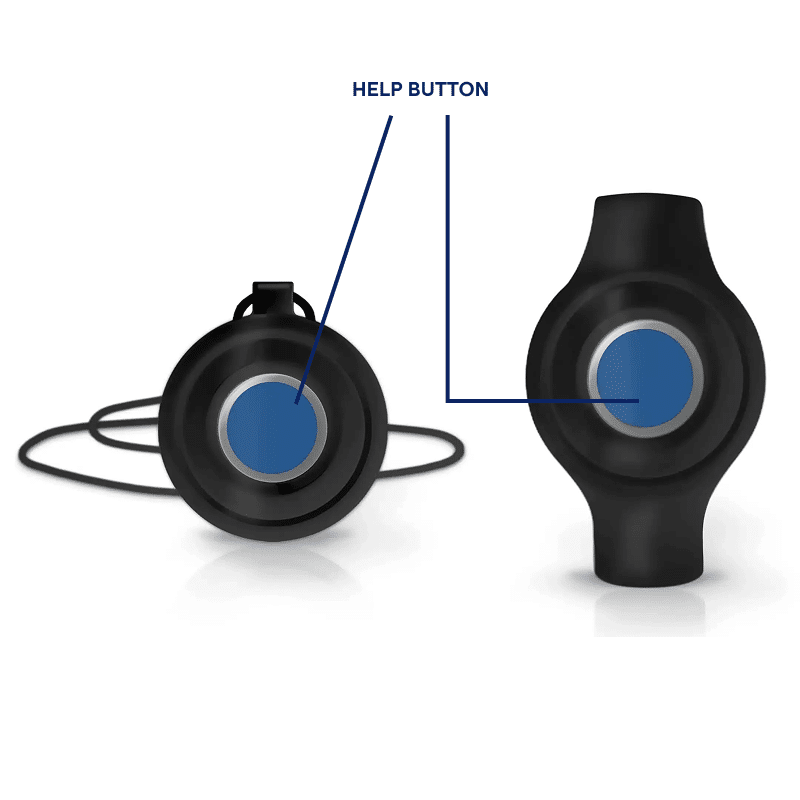 Personal Alert Button (Pendant/Wrist) Diagram