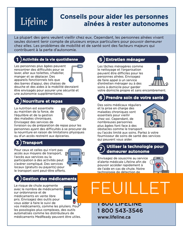 Conseils pour aider les personnes aînées à rester autonomes
